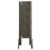 vidaXL Garden Trellis Fence Gray 47.2 x23.6 Solid Firwood Perspective: top