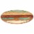 vidaXL Table Top Ø19.7 x(0.59 -0.63 ) Solid Reclaimed Wood Perspective: top