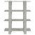 vidaXL Book Cabinet/Room Divider Concrete Gray 39.4 x11.8 x48.6 Perspective: top