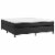 vidaXL Box Spring Bed Frame Black 72 x83.9 California King Faux Leather Perspective: top