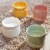 Premium Macaron Medium and Large Mint Cat Bowls Perspective: top