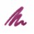 L.O.C.K. 06 Deep Plum Matte Lip Crayon Perspective: top