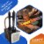 Simond Store PFI-20B Portable Propane Double Burner Rectangular Farrier Forge Perspective: top