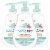 Baby Dove Sensitive Skin Care Hypoallergenic Fragrance Free Moisture Wash Pack Perspective: top