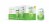 Spindrift Lime Sparkling Water Perspective: top