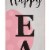 Glitzhome 42 H Wooden HAPPY EASTER Porch Sign Perspective: top