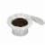 EZ-Cup Disposable Paper Filters with Patented Lid Design for Reusable Coffee Pods 16-Pack Perspective: top