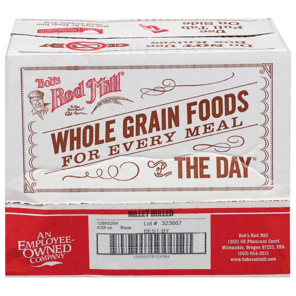 Bob S Red Mill Whole Grain Millet 28 Oz Kroger