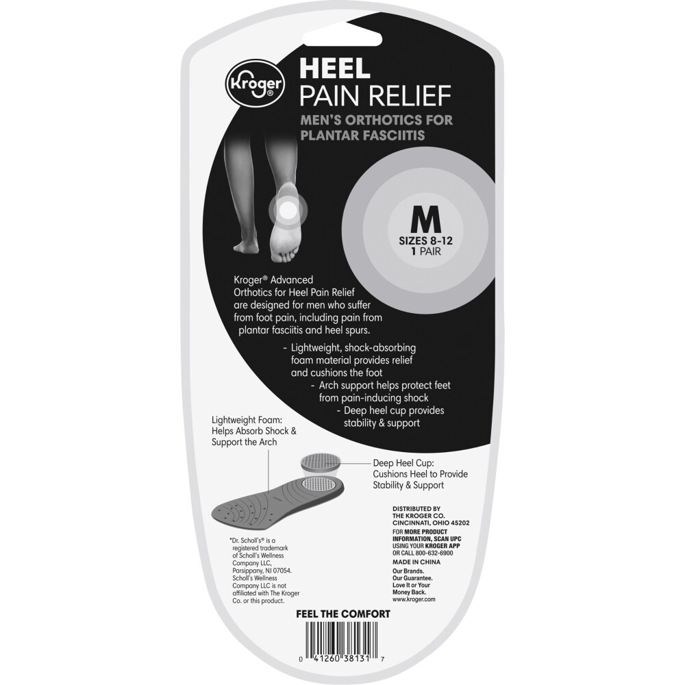 dr scholl's for heel spurs