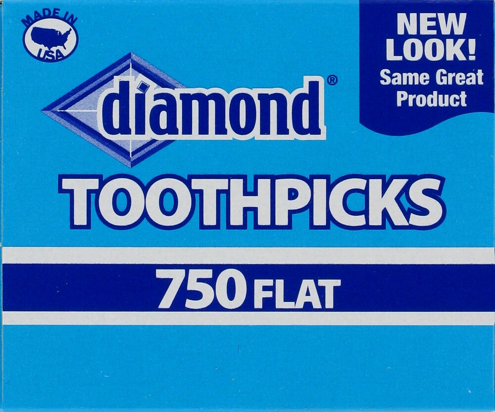 diamond flat toothpicks