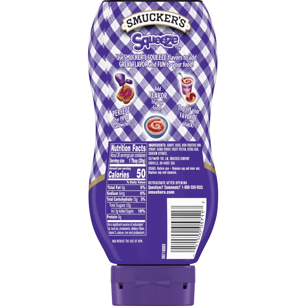 TLDR Review: Smucker's Squeeze Grape Jelly 20 oz