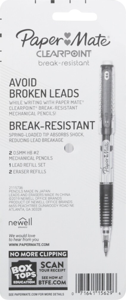 TLDR Review: Paper Mate Clearpoint 0.5mm Pencils