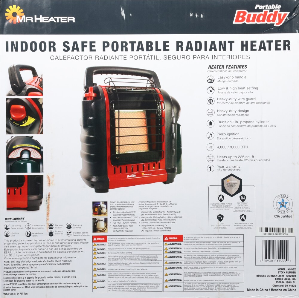 TLDR Review: Mr. Heater Portable Buddy Heater