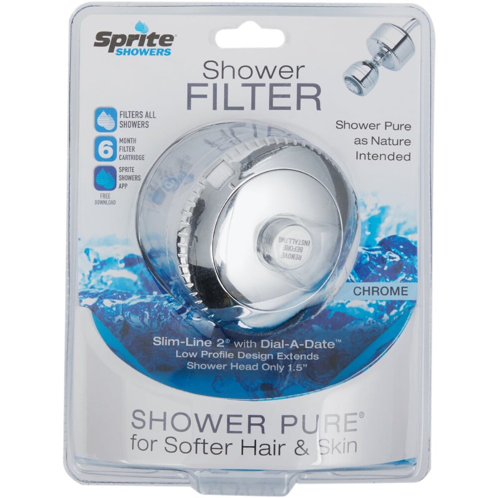 Sprite Slim-Line 2 Series Universal Showerhead Water Filter SL2-CM