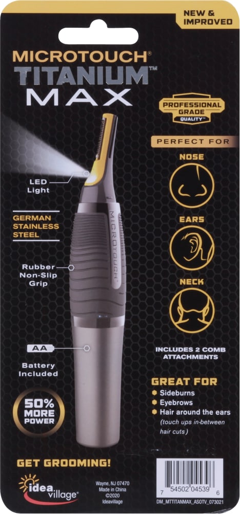 TLDR Review: Micro Touch Titanium MAX Trimmer