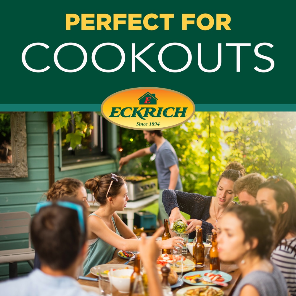 Eckrich skinless smoked sausage top