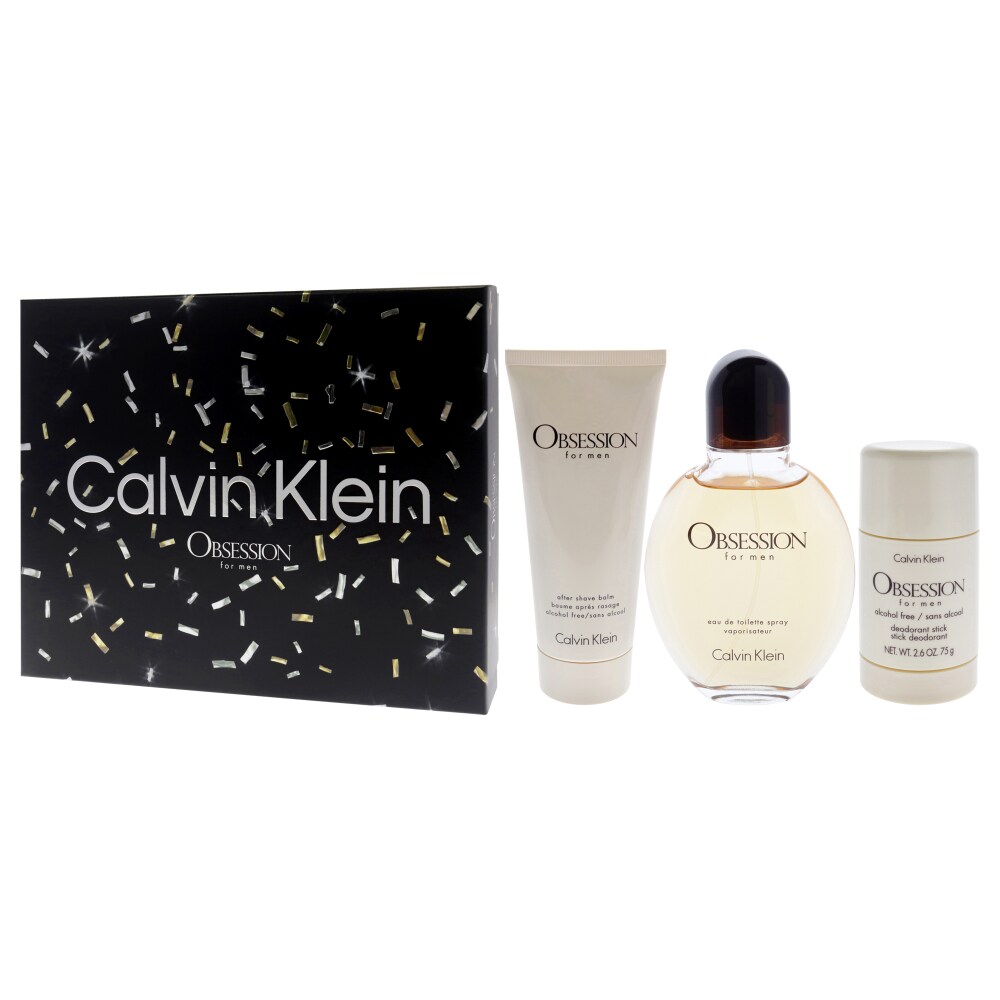 Calvin Klein Brandclub Calvin Klein Obsession for Men 3 Pc Gift Set