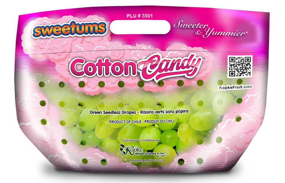 Kejora Fresh Seedless COTTON CANDY Grapes California Grown - 2 lbs