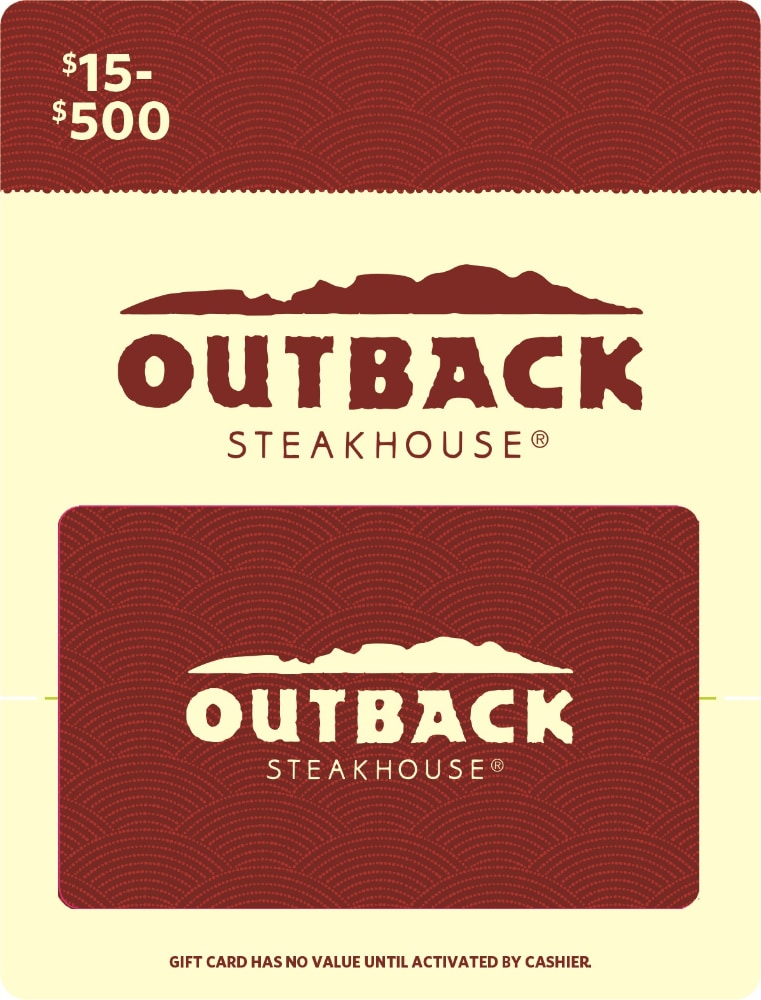 Fry S Food Stores Outback 15 500 Gift Card After Pickup Visit Us Online To Activate And Add Value 0 10 Removed At Checkout - digital roblox gift card $15