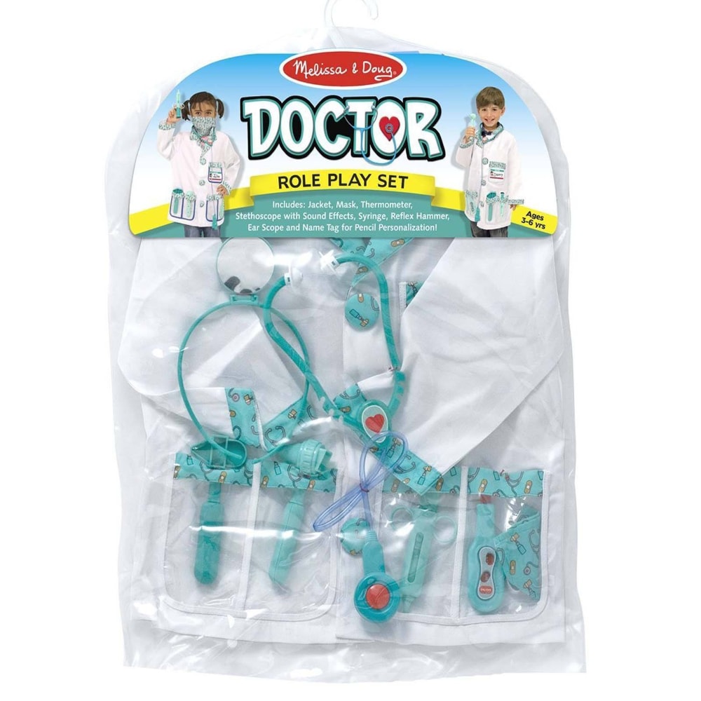melissa & doug doctor's kit play set