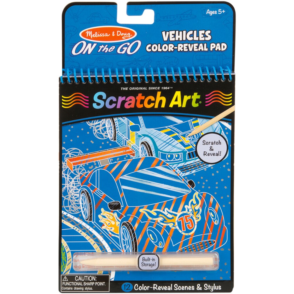 Vehicles- Color-Reveal Pad Vehicles- Color-Reveal Pad