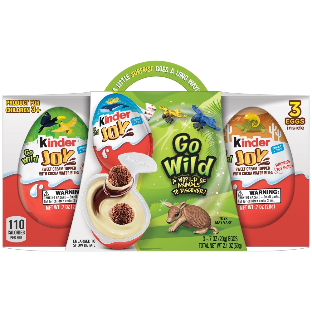 kinder egg go wild