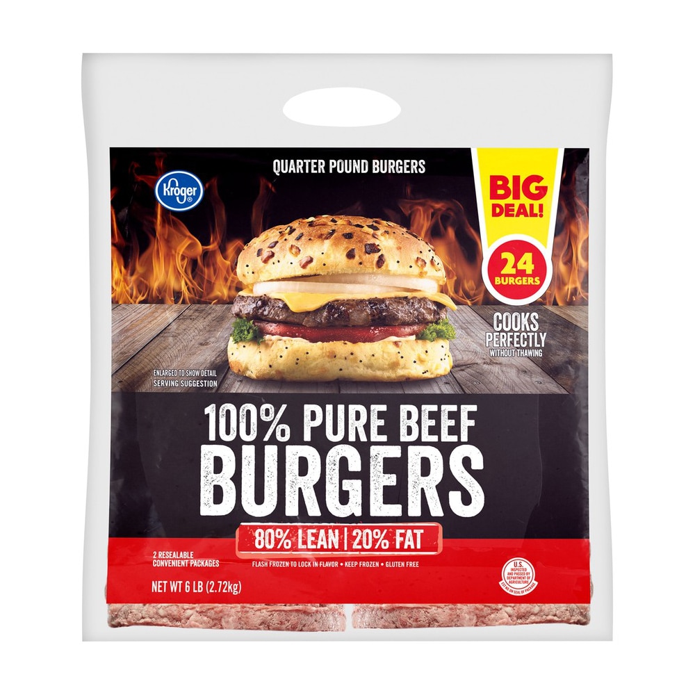 Angus Beef BUBBA Burger, 12 pk./5.3 oz.