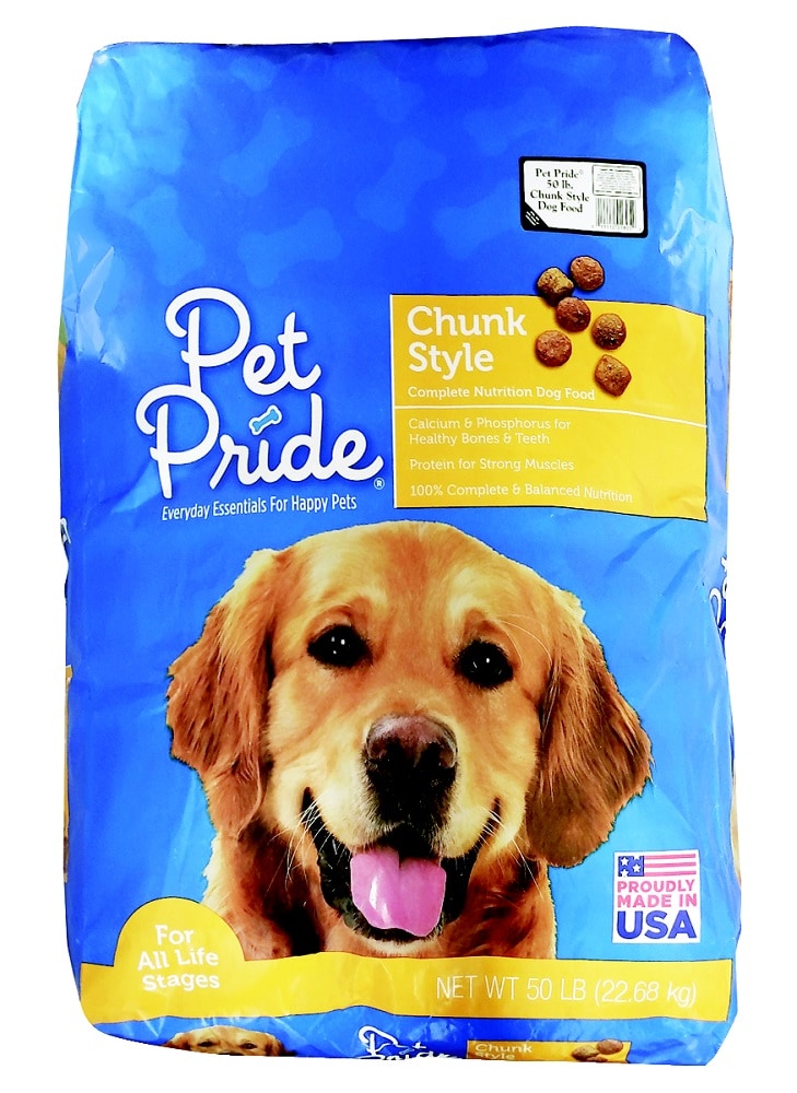 pride dog food