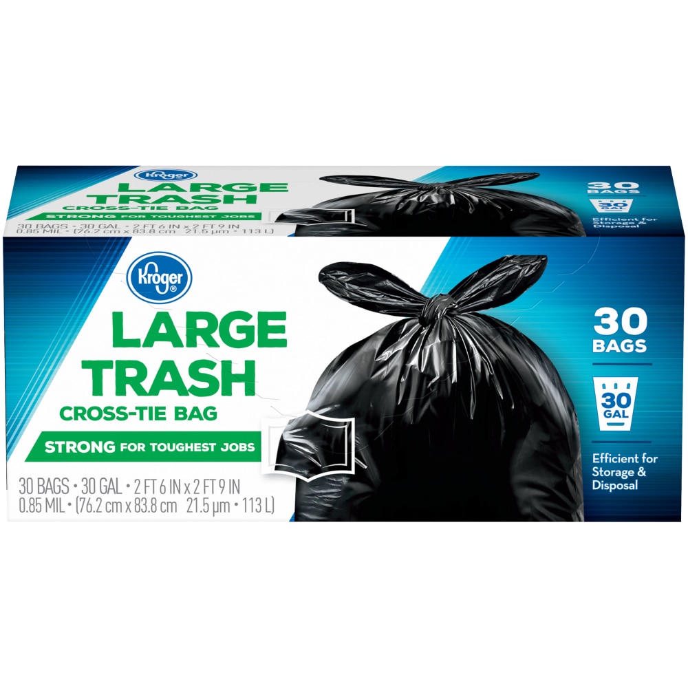 garbage bags with ties