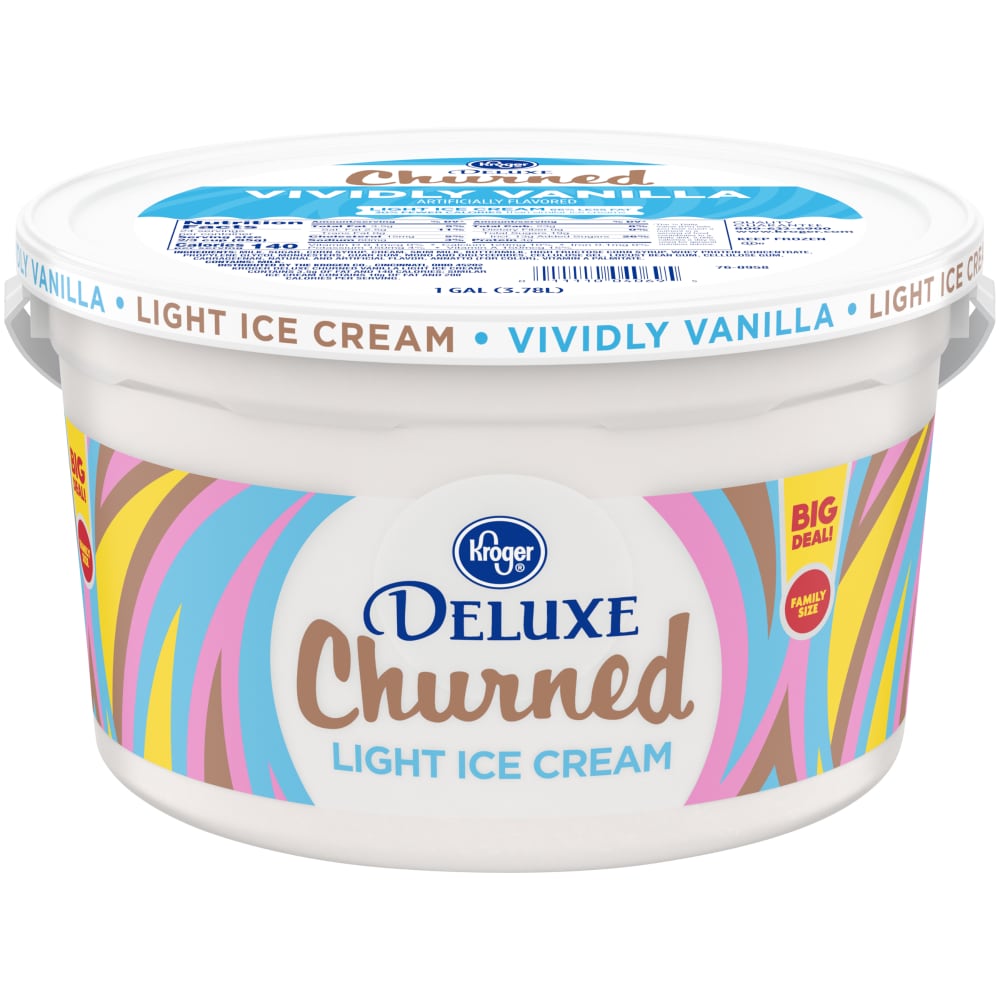 Kroger Vividly Vanilla Ice Cream Nutrition