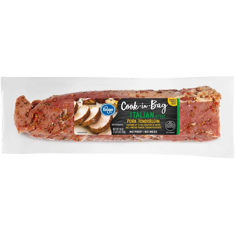 Kroger Cook In Bag Steakhouse Style Pork Tenderloin - Bag Poster Kroger Cook In Bag Ribs Review