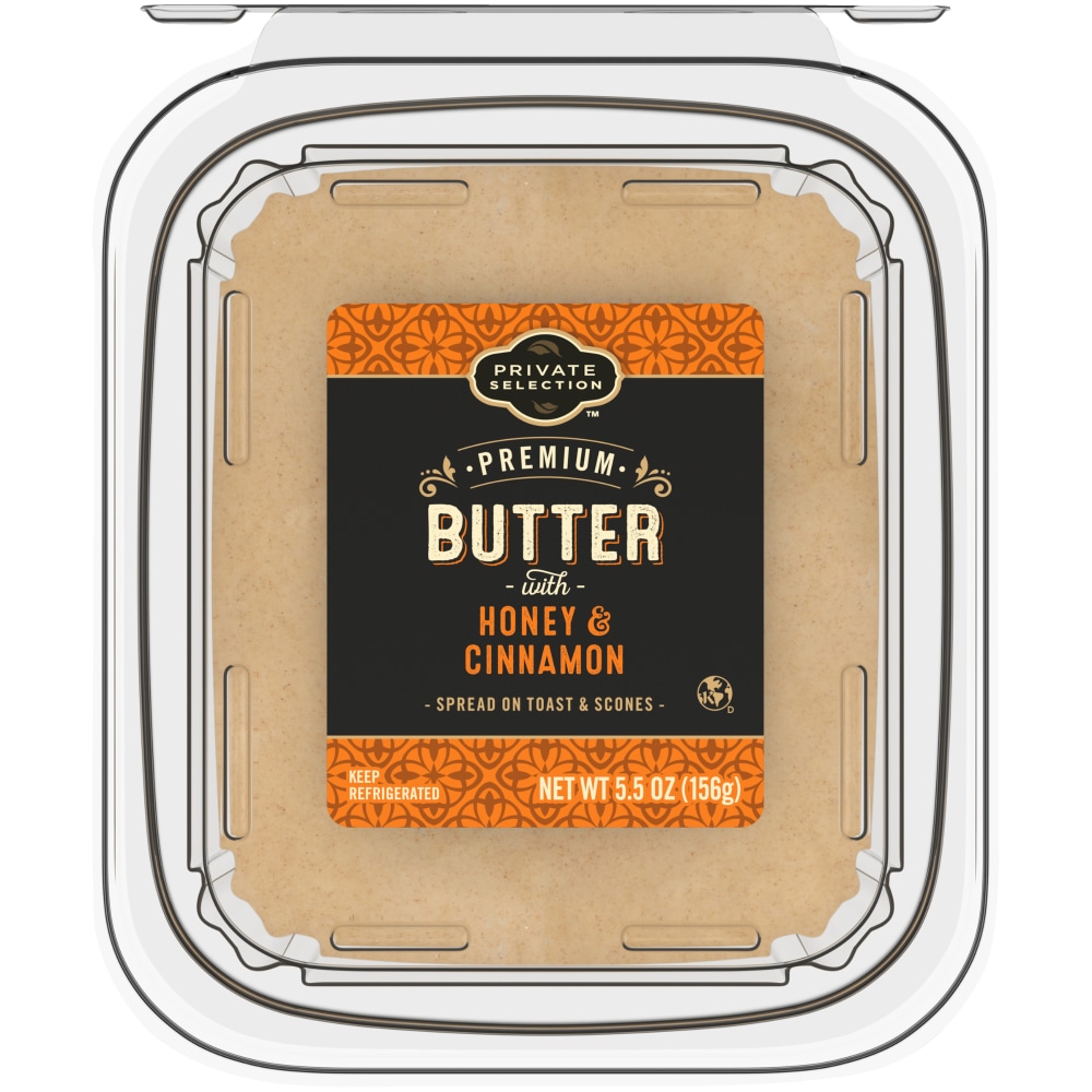 Private Selection™ Spreadable Butter with Honey & Cinnamon Tub, 5.5 oz -  Kroger