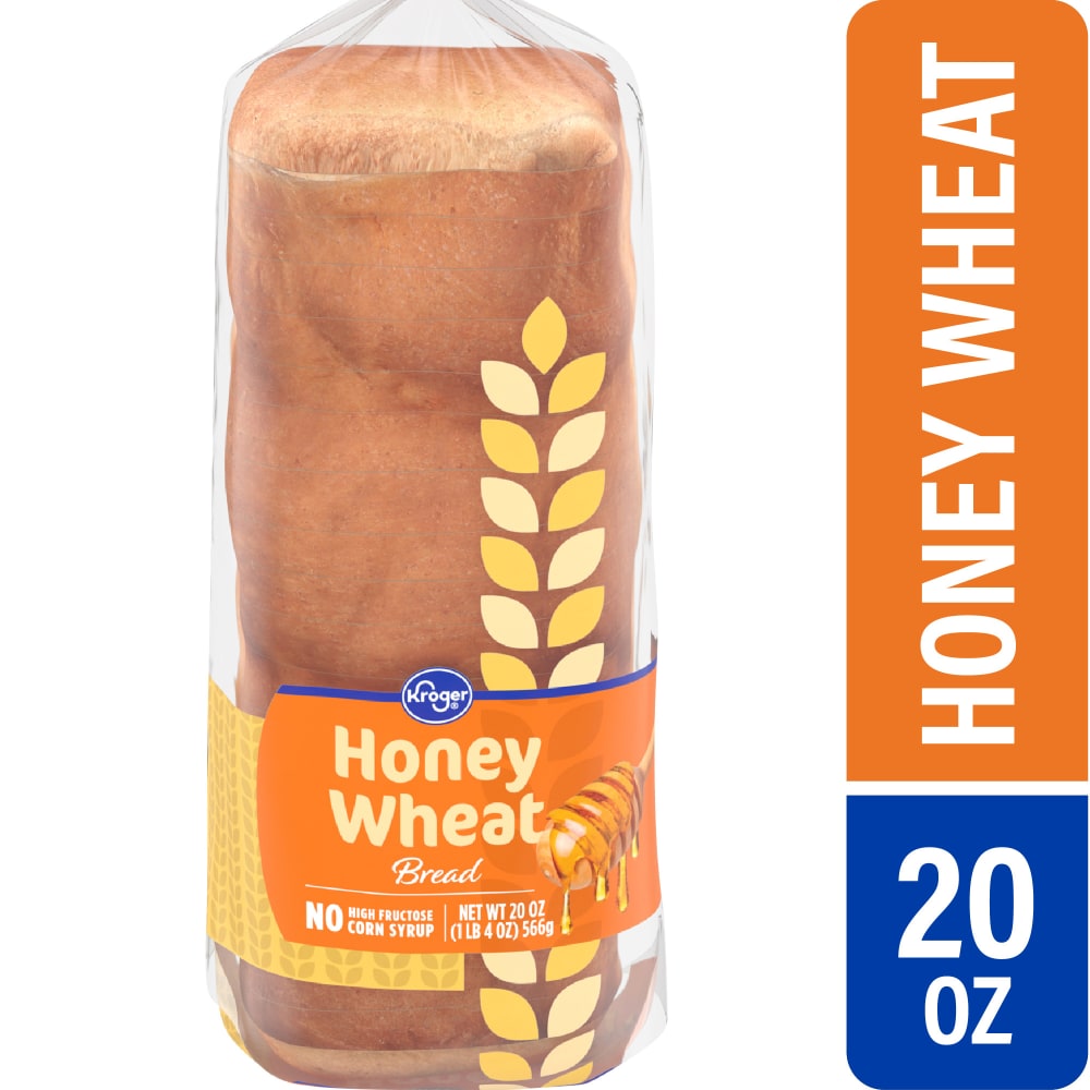 Kroger® Honey Wheat Bread, 20 oz - Kroger