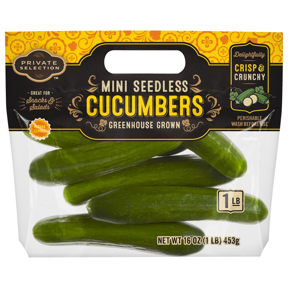 Private Selection™ Mini Seedless Cucumbers, 1 lb - Kroger