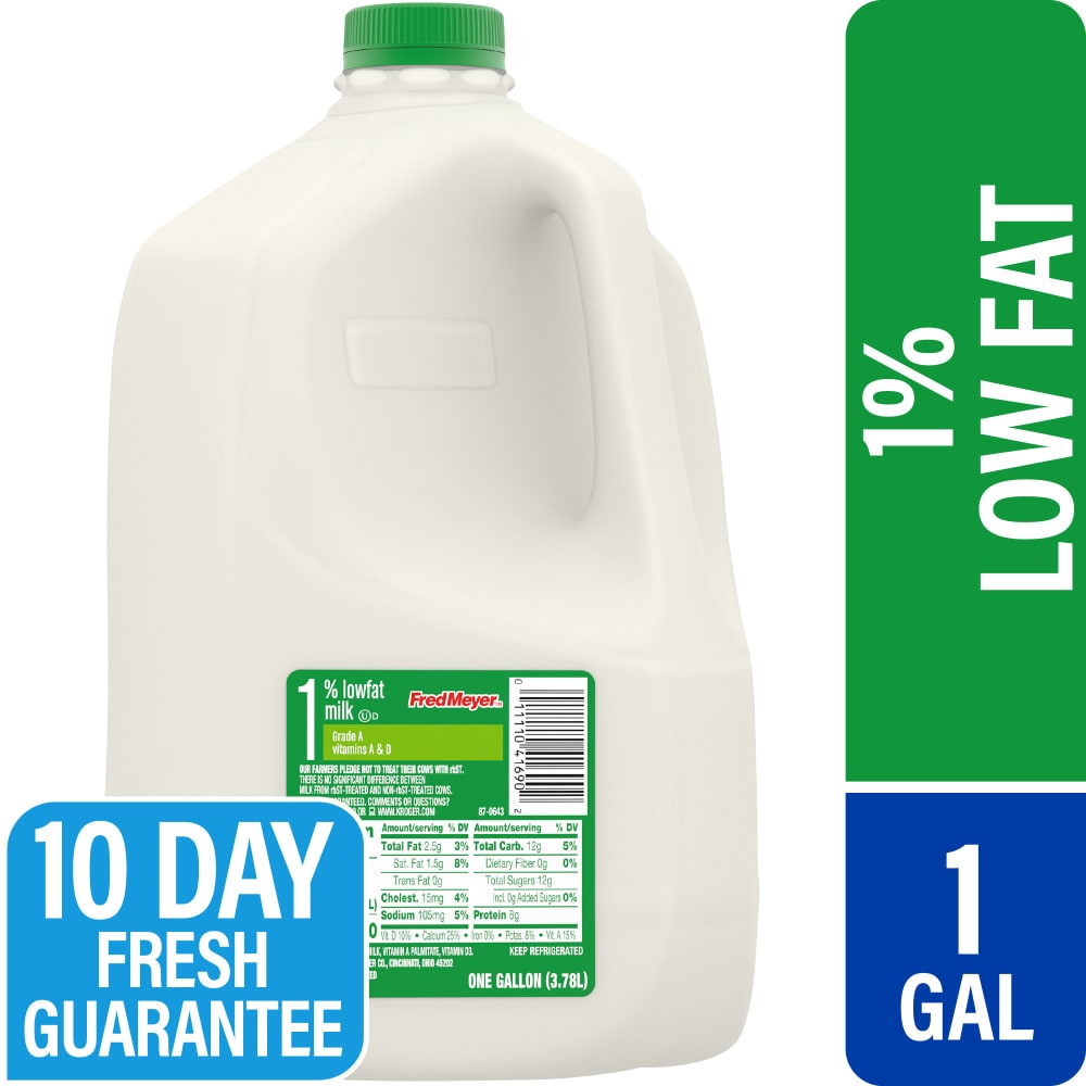 Fred Meyer™ 1% Lowfat Milk, 1 gal - Fred Meyer