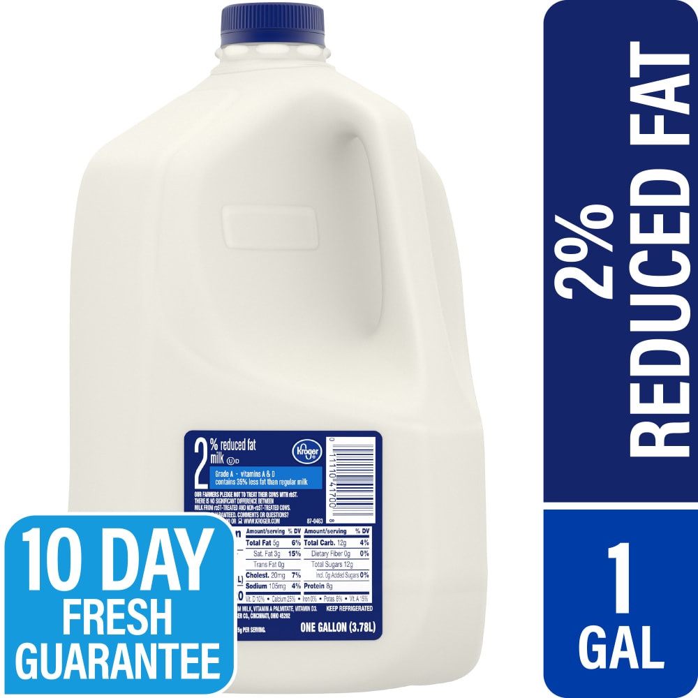 Kroger® 2% Reduced Fat Milk, 1 gal - Kroger