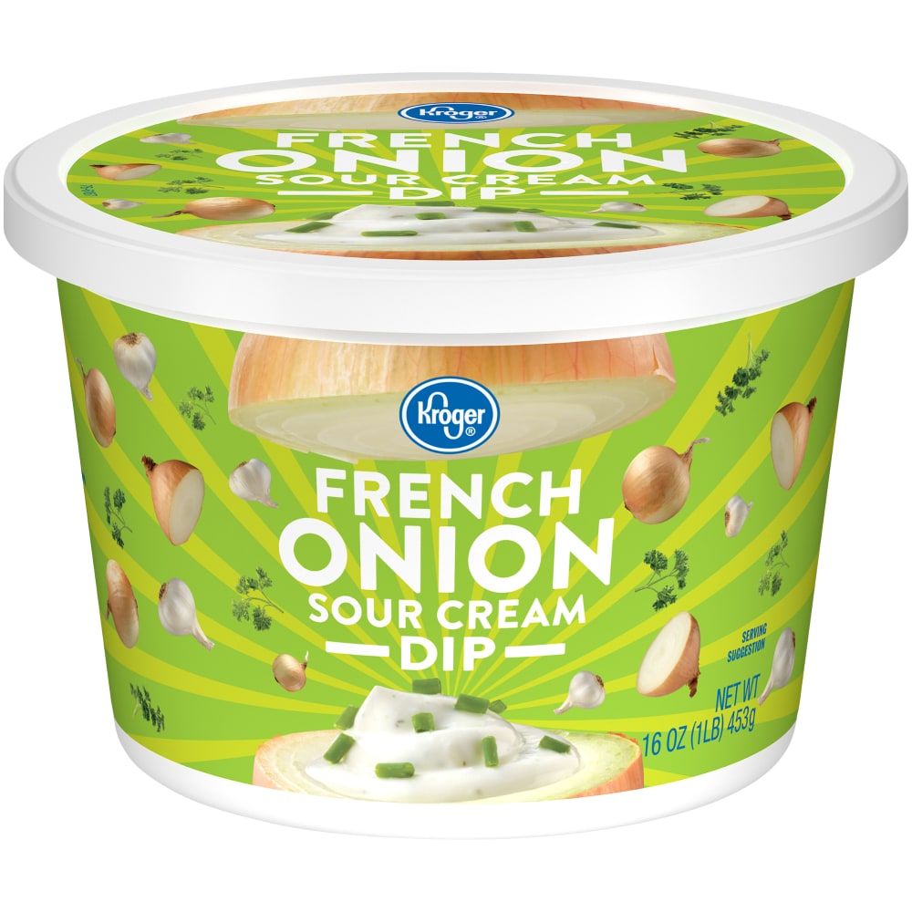 King Soopers Kroger French Onion Sour Cream Dip 16 Oz