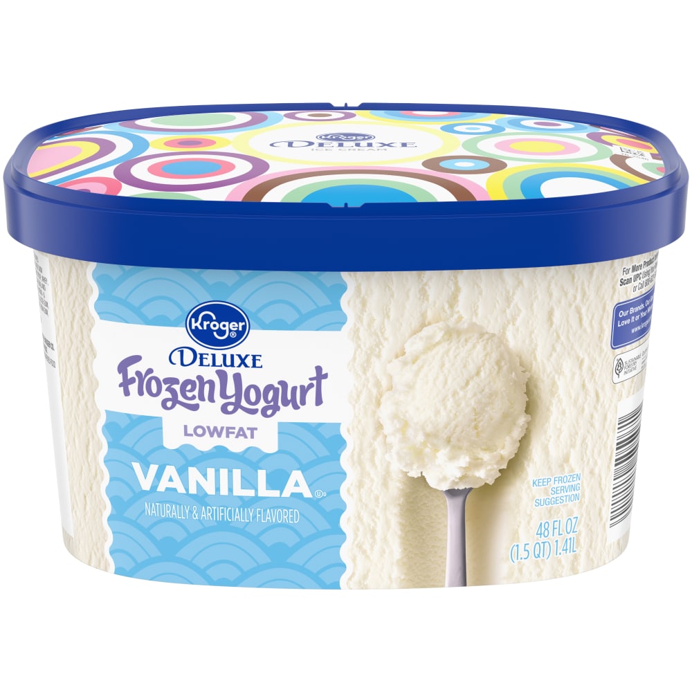 Smith S Food And Drug Kroger Deluxe Lowfat Vanilla Frozen