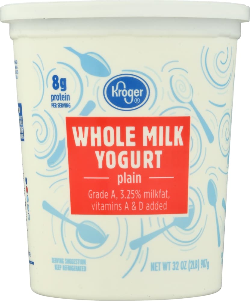 Plain whole milk yogurt sales