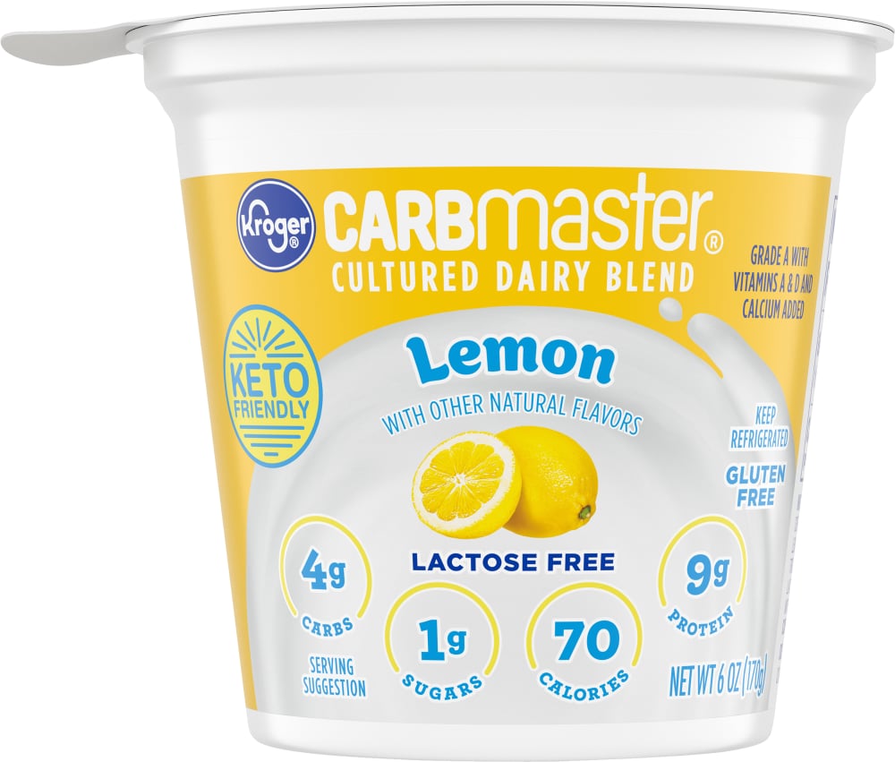 Baker S Kroger Carbmaster Lemon Cultured Dairy Blend 6 Oz