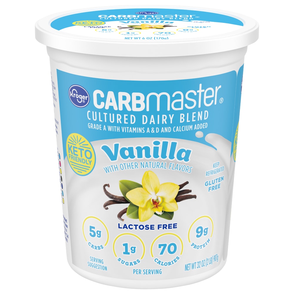 Ralphs Kroger Carbmaster Vanilla Yogurt 32 Oz