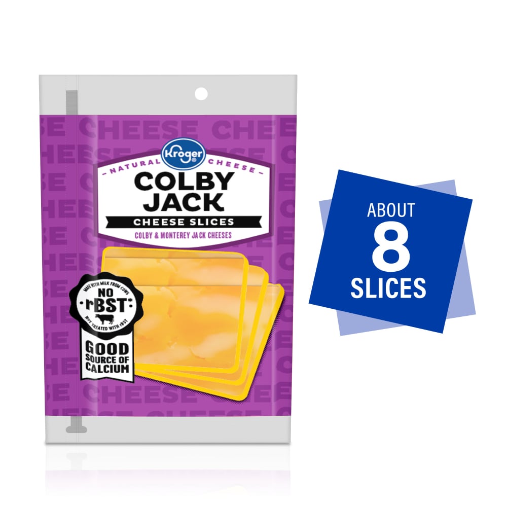 Kroger® Pepper Jack Sliced Cheese, 8 slices / 6 oz - Kroger