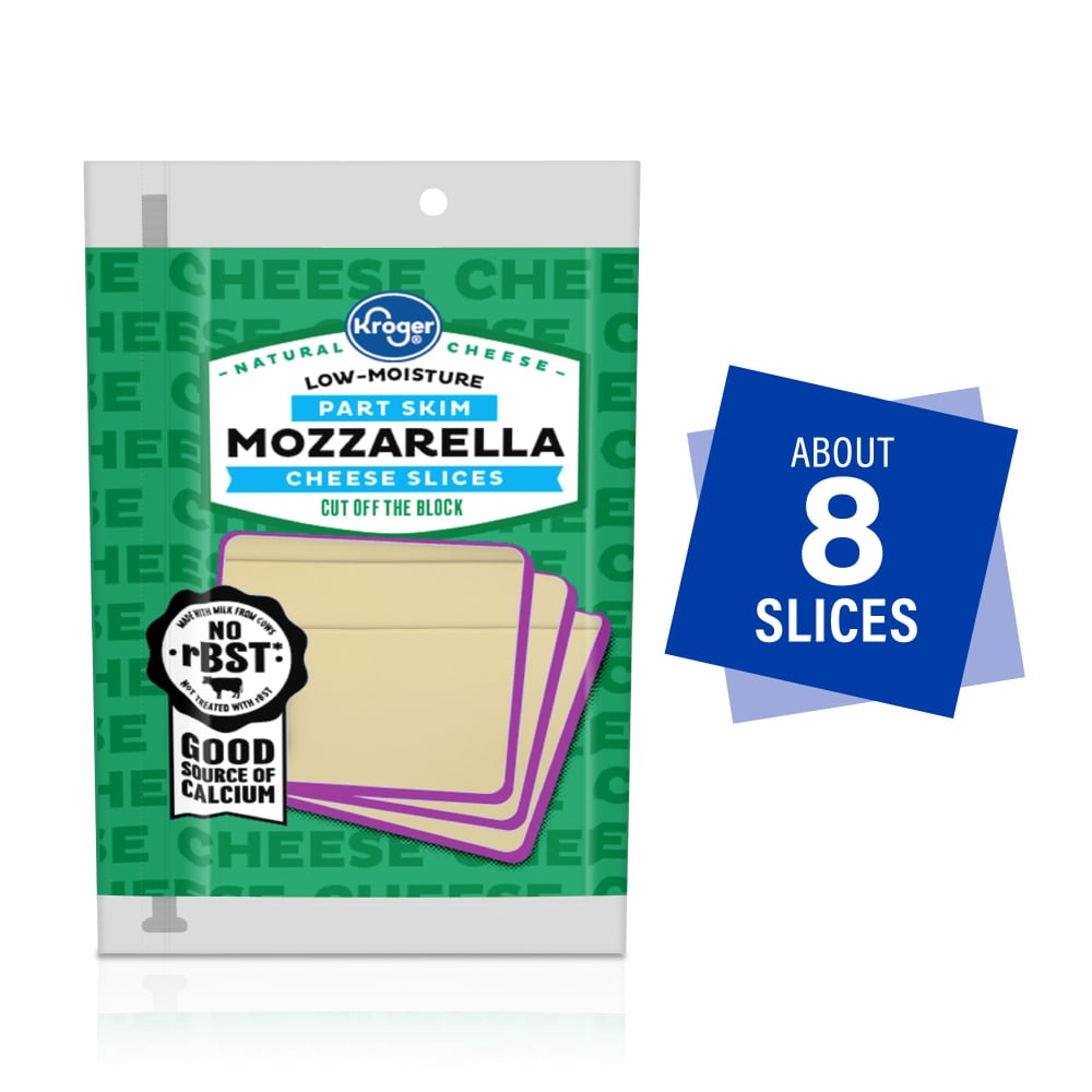 City Market Kroger Mozzarella Cheese Slices 6 Oz