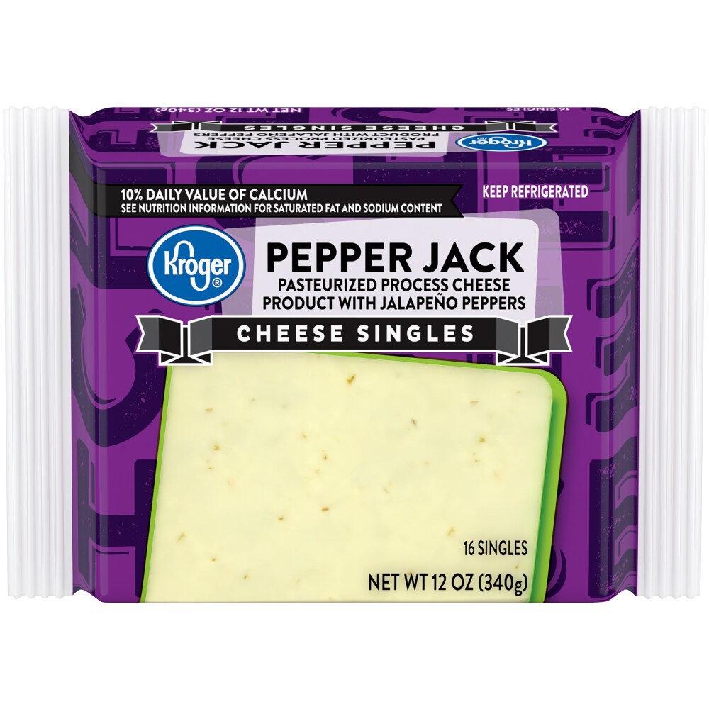 Smith S Food And Drug Kroger Pepper Jack Cheese Singles 16 Slices