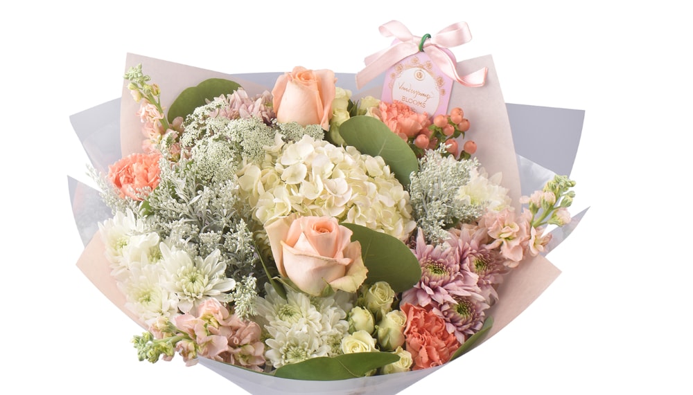 Pastel Peach Bouquet