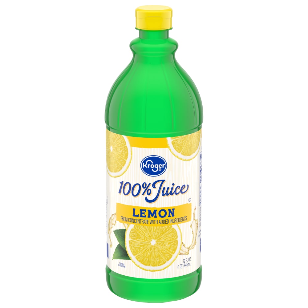 Kroger Kroger 100 Lemon Juice 32 Fl Oz