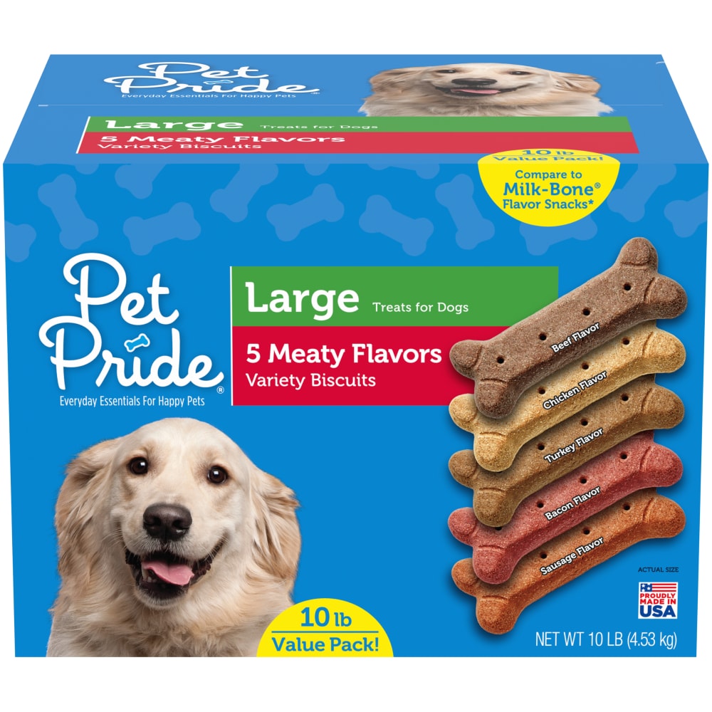 pet pride dog biscuits