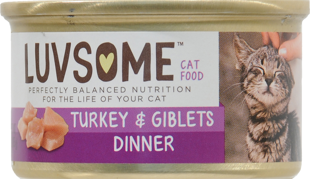 turkey and giblets cat food