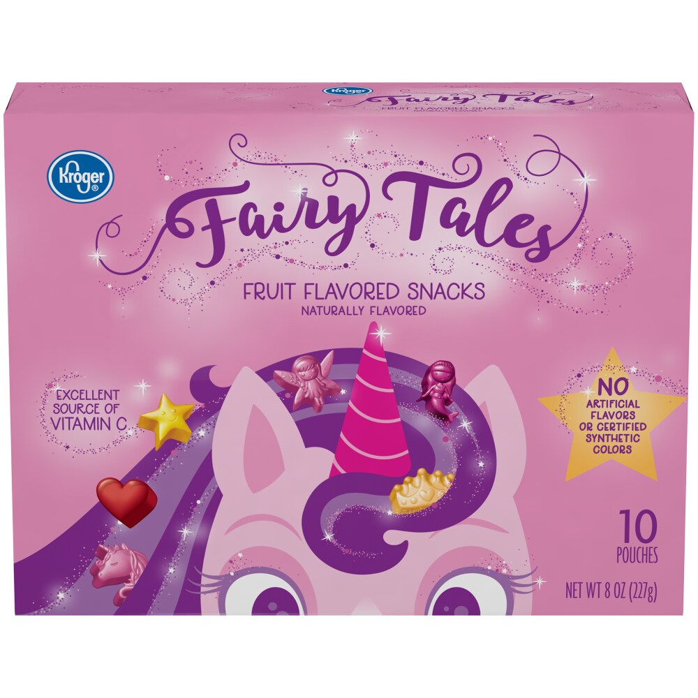 Food 4 Less - Kroger® Fairy Tales Fruit Flavored Snacks, 10 ct ...