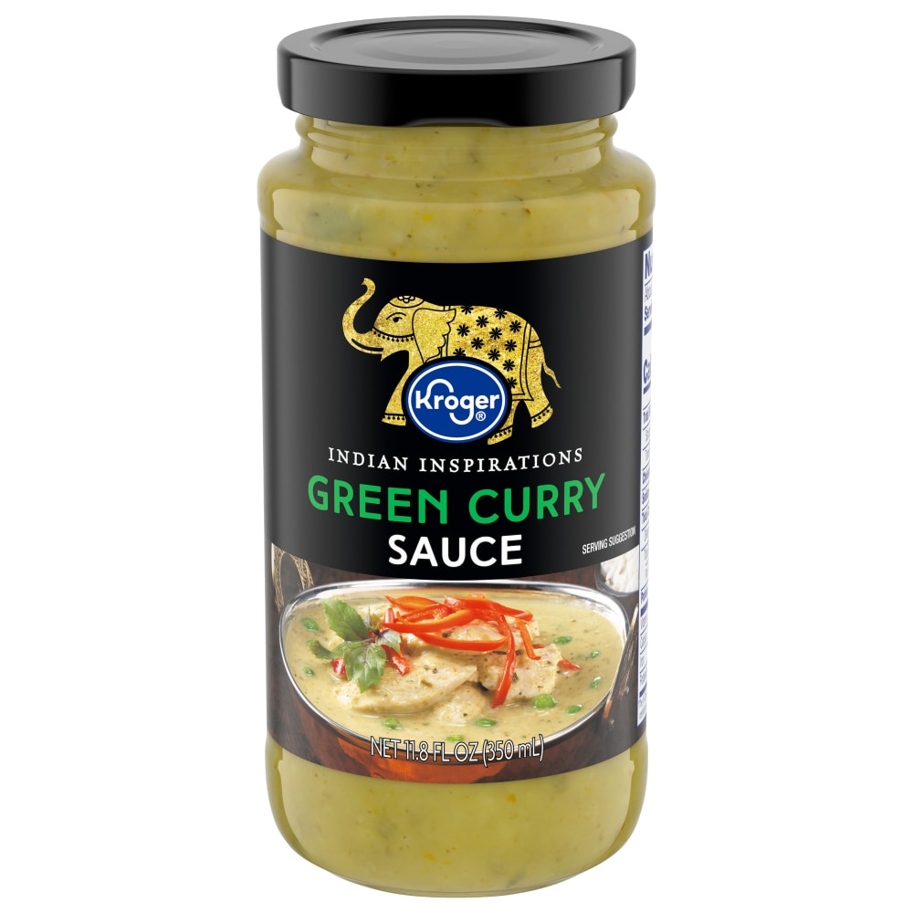 Kroger Green Curry Sauce 11.8 fl oz Foods Co